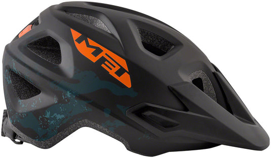 MET Eldar MIPS Kids Helmet Safe-T Twist 2 Fit System Matte Black Camo (52-57cm)