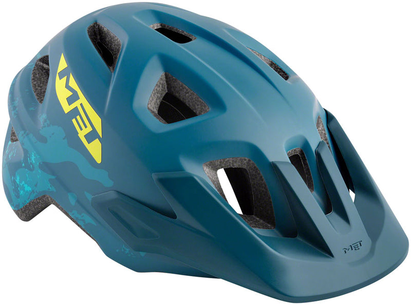 Load image into Gallery viewer, MET-Helmets-Eldar-MIPS-Kids-Helmet-One-Size-Fits-All-(52-57cm)-Half-Face--MIPS-C2--360°-Head-Belt--Visor--Safe-T-Twist-2-Fit-System--Reflector--Hand-Washable-Pads--Adjustable-Fitting-Blue_HLMT4776
