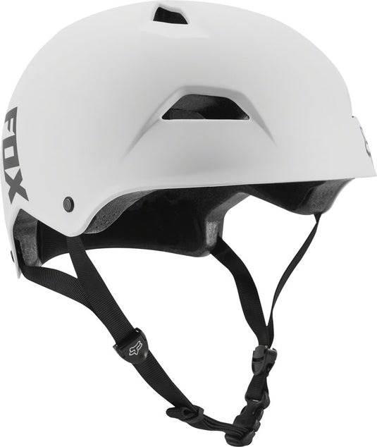 Fox Racing Flight Sport Adult BMX Dirt and Trail ABS Helmet White/Black, Small