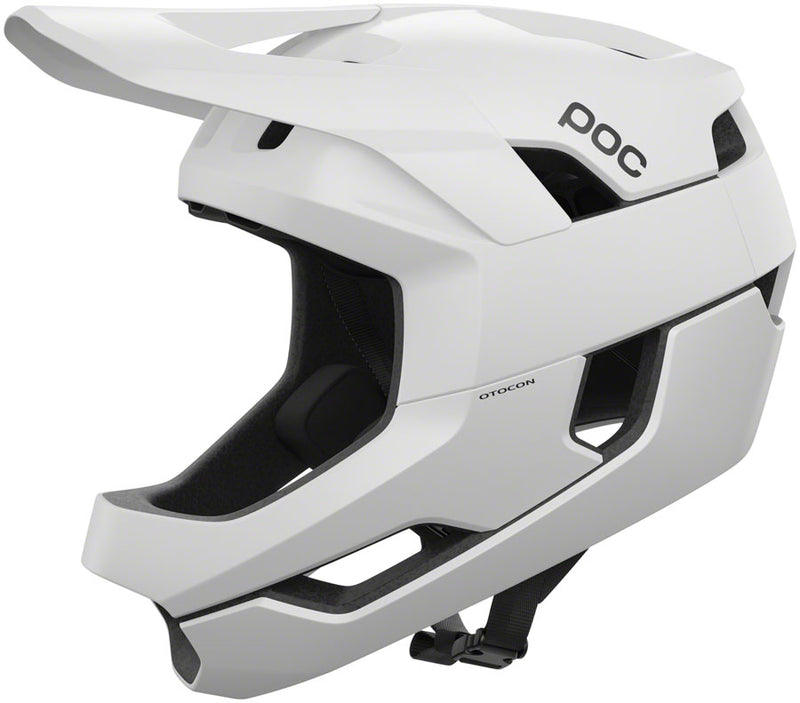 Load image into Gallery viewer, POC-Otocon-Helmet-X-Small-(48-52cm)-Full-Face--Detachable-Visor--Removable-Grill--Removable-Cheekpads--Race-Lock-Fit-White_HLMT5456
