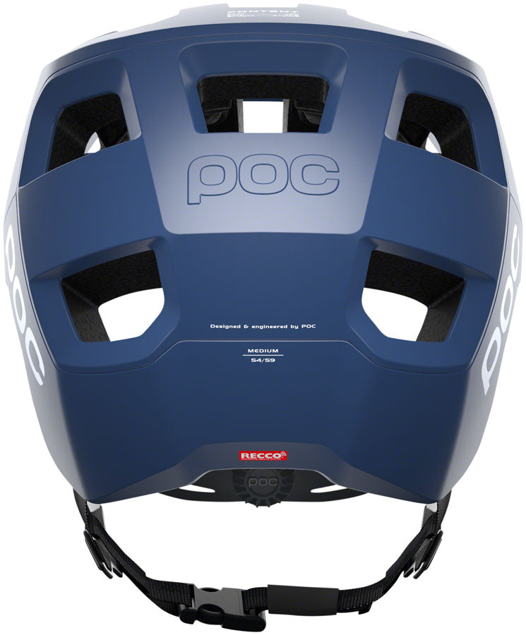 POC Kortal MTB Helmet Unibody Shell 360 Fit Lead Blue Matte, X-Large/XX-Large
