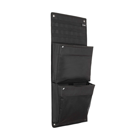bike gear organizer Hiplok Black Wall Organizer with Helmet & Tool Storage – 365 Cycles