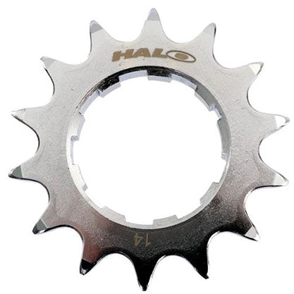 Halo Fat Foot Cog, 1/8", 14t, Chrome
