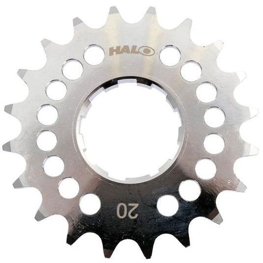 Halo Fat Foot Cog, 1/8", 20t, Chrome