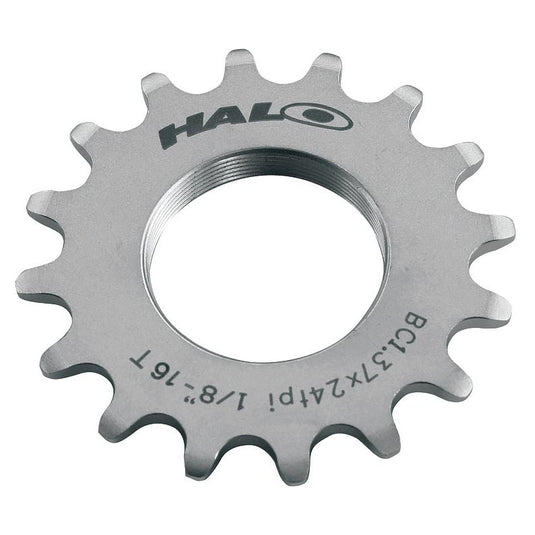 Halo Fixed Cog, 1/8", 16t, Silver