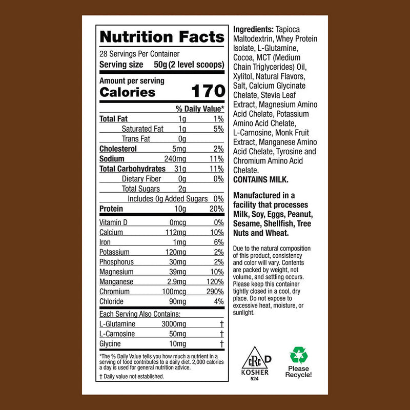 Load image into Gallery viewer, Hammer Nutrition Recoverite, Chocolate 2.0, 28 Servings
