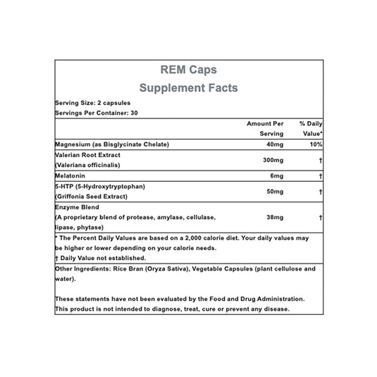 Hammer REM Caps: Bottle of 60 Capsules