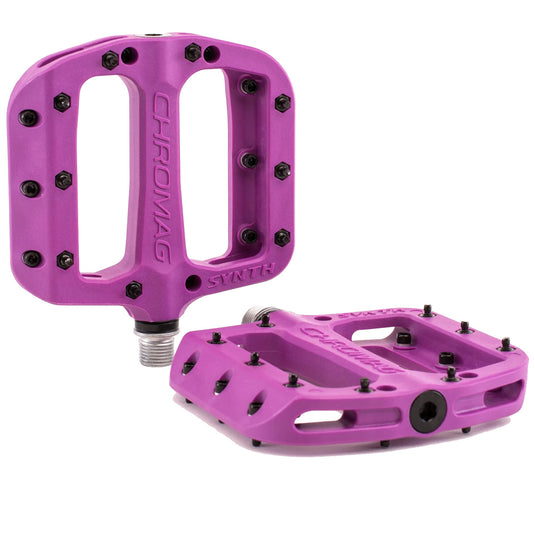 Chromag-Synth-Flat-Platform-Pedals-Composite-PEDL2476-Bicycle-Pedals