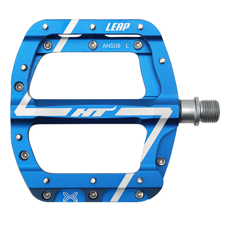 Load image into Gallery viewer, HT-Components-Leap-ANS08-Pedals-Flat-Platform-Pedals-Aluminum-Chromoly-Steel-PEDL1521-Bicycle-Pedals
