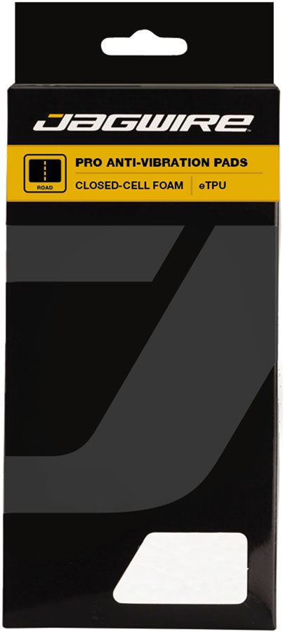 Load image into Gallery viewer, Jagwire Pro Anti-Vibration Handlebar Pad Set - eTPU Foam, For Drop Bars, White
