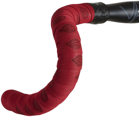 Cinelli Gravel Travel Bar Tape - Suede Gel, Crimson Red