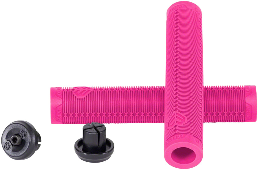Eclat Shogun Grips Hot Pink Long 166mm Length Manufactured Made In USA