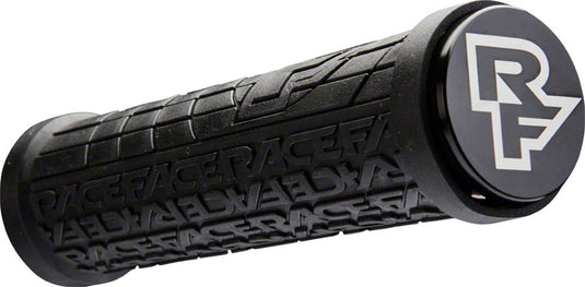 RaceFace Grippler Grips Black Lock-On 33mm Flangeless Bicycle Grip Double Lock