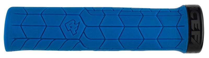 Load image into Gallery viewer, RaceFace Getta Grips - Blue, 33mm Low-Profile Grips Single Lock-On Clamp
