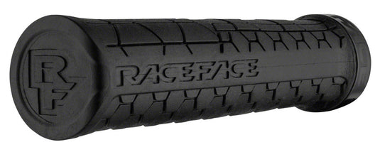 RaceFace Getta Grips - Black, 30mm Directional Hex Pattern Rubber Grips