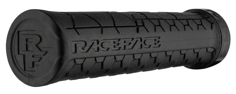 Load image into Gallery viewer, RaceFace Getta Grips - Black, Lock-On, 33mm Low-Profile Grips, Rubber Grips
