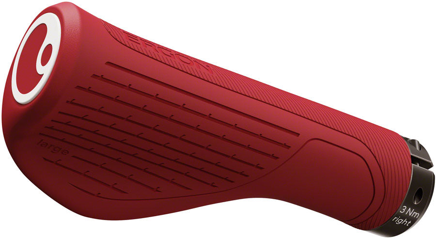 Ergon GS1 Evo Grips - Small, Red Dual Touch Surface For Soft Grip