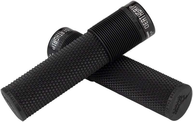 Load image into Gallery viewer, DMR-Race-Flangeless-Deathgrip-Thin-Grips-Lock-On-Grip-140-Bicycle-Grips
