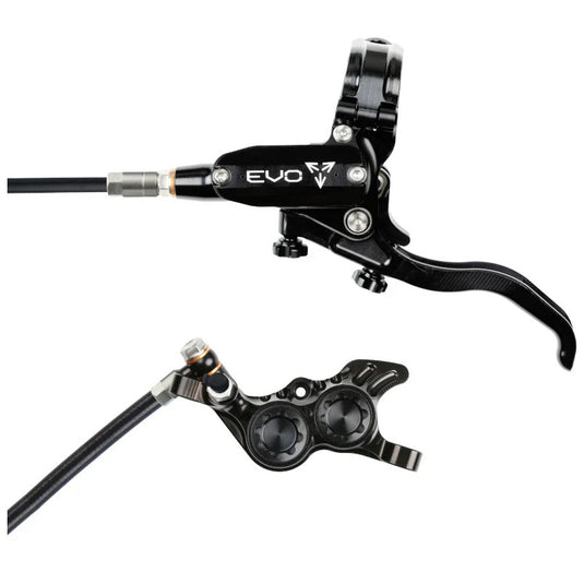 Hope Tech 4 Evo GR4 Disc Brake Set - 74mm Hydraulic, Four-Piston, Gravity & E-Bike Performance