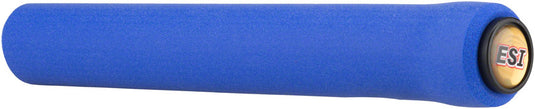 ESI XXL Chunky Grips - Blue| Designed For Jones Bars Requiring Longer Lengths