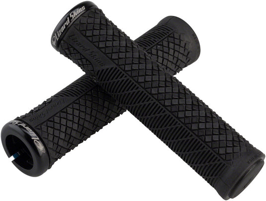 Lizard Skins Charger Evo Grips - Jet Black, Lock-On