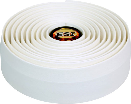 ESI RCT Re-wrapable Handlebar Tape White, 100% Silicone, UV Resistant