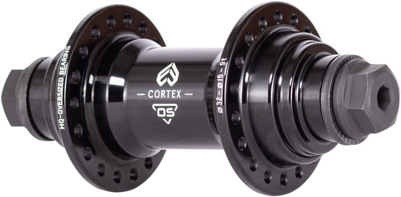Load image into Gallery viewer, Eclat Cortex OS Front Hub - Black, Female Axle
