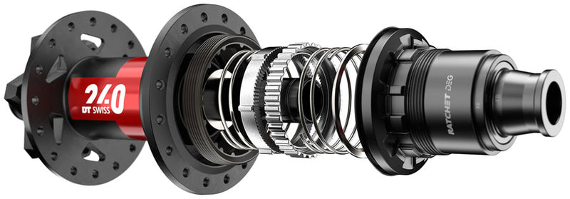 Load image into Gallery viewer, DT Swiss Ratchet DEG DF Anti-pedal Kickback System Upgrade Kit - 90t
