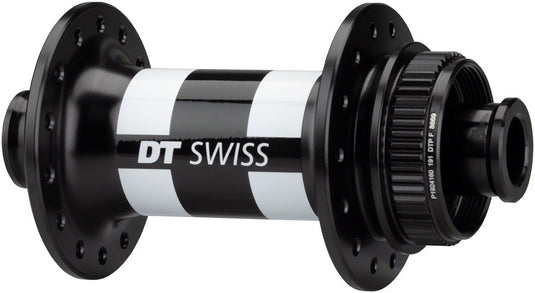 DT Swiss 350 Front Hub 12 x 100mm Center Lock Disc 28h Black For J Bend Spokes