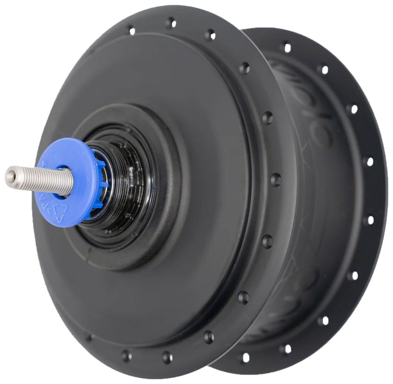 Load image into Gallery viewer, Enviolo CVP Internally Geared Hub - Heavy Duty, CY24, 40t Spline, 36 Hole, 135mm Bolt-On Axle, 6-Bolt Disc, Black
