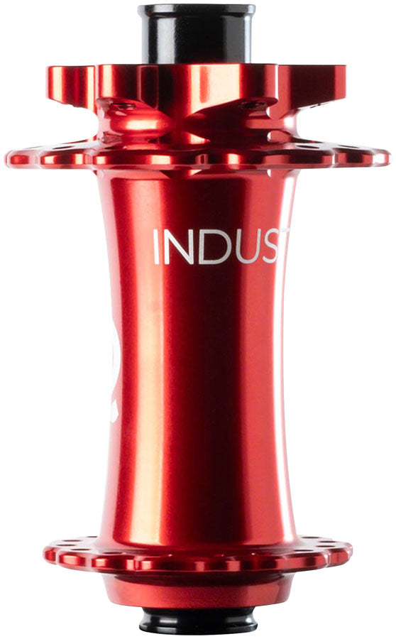 Load image into Gallery viewer, Industry Nine Hydra 2 15x110 Disc Hub, Front, 28H, 15mm TA, 110mm Boost, Red
