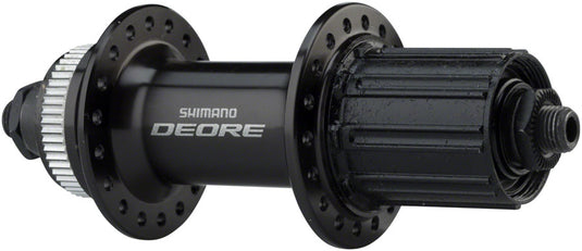 Shimano Deore FH-M6000 Rear Hub - QR x 135mm, Center-Lock, HG10, Black, 36H