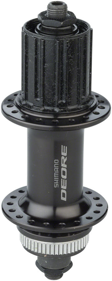 Shimano Deore FH-M6000 Rear Hub - QR x 135mm, Center-Lock, HG10, Black, 36H