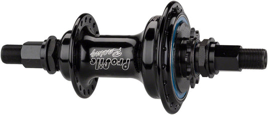 Profile Racing ZCoaster Rear Hub LHD 14mm Axle 36h 9t Black 60 Degree Slack Ring