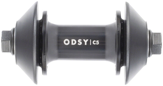 Odyssey C5 Hub - Front, 36H, 3/8", Black Lightweight And Durable