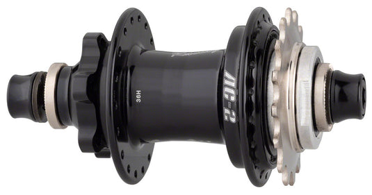 Profile Racing AC-2 BMX Rear Hub 10 x 110mm 6 Bolt Disc Cassette Black 36H