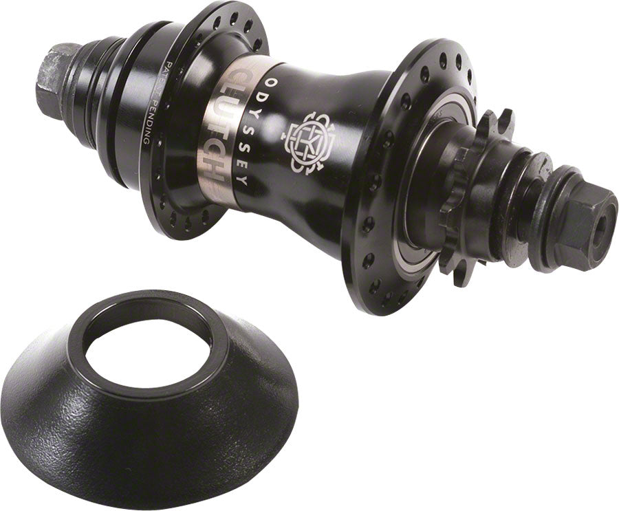 Odyssey Clutch V2 Freecoaster Hub RHD 9T Black Maximum Strength Axle Design