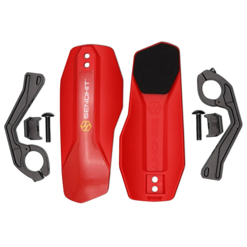 Load image into Gallery viewer, Sendhit Nock V2 Handguards, Red, Pair
