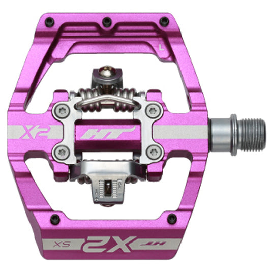 HT Pedals X2-SX Clipless Platform Pedals CrMo