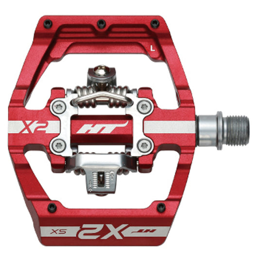HT-Pedals-X2-SX-Clipless-Pedals-with-Cleats-PEDL4001-Bicycle-Pedals