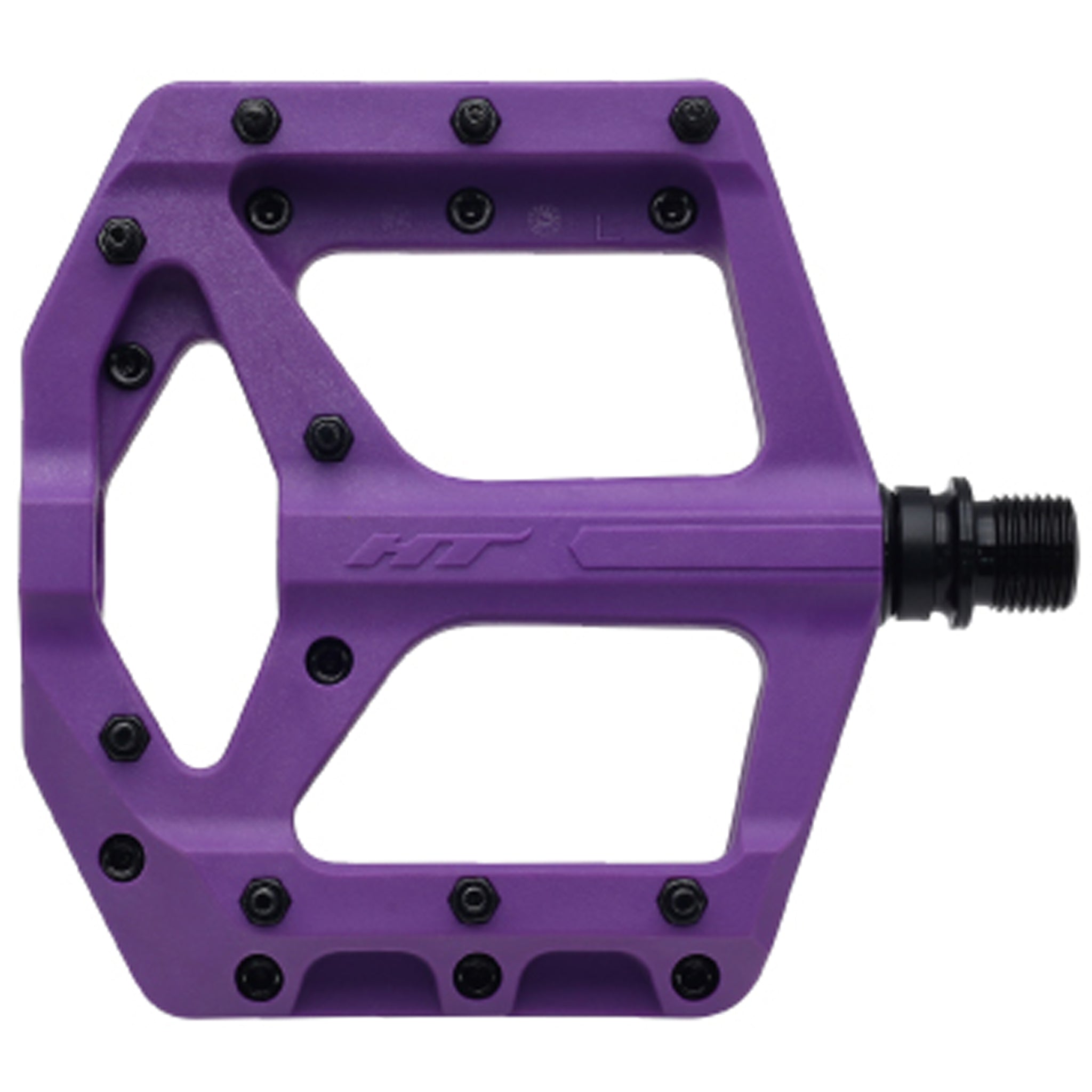 ht flat pedals HT PA32A Supreme-C Platform Pedals Red