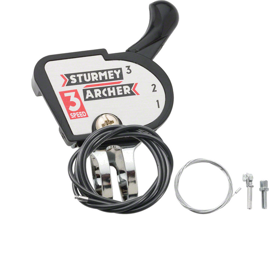 Sturmey Archer 3-Speed Classic Trigger Shift Cable & Shifter Bundle Internally Geared Hub Parts