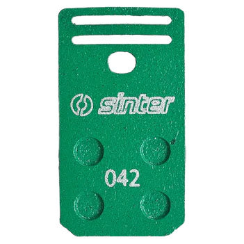Load image into Gallery viewer, Magura Gustav Green Sinter Disc Brake Pads High-Performance, Silent Braking, Aramid Fiber, Sintered Technology (Pack of 2)
