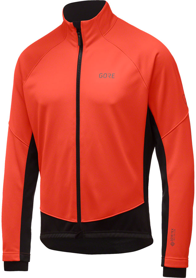 Load image into Gallery viewer, GORE C3 GORE-TEX INFINIUM Thermo Jacket - Fireball/Black, Men&#39;s, Small

