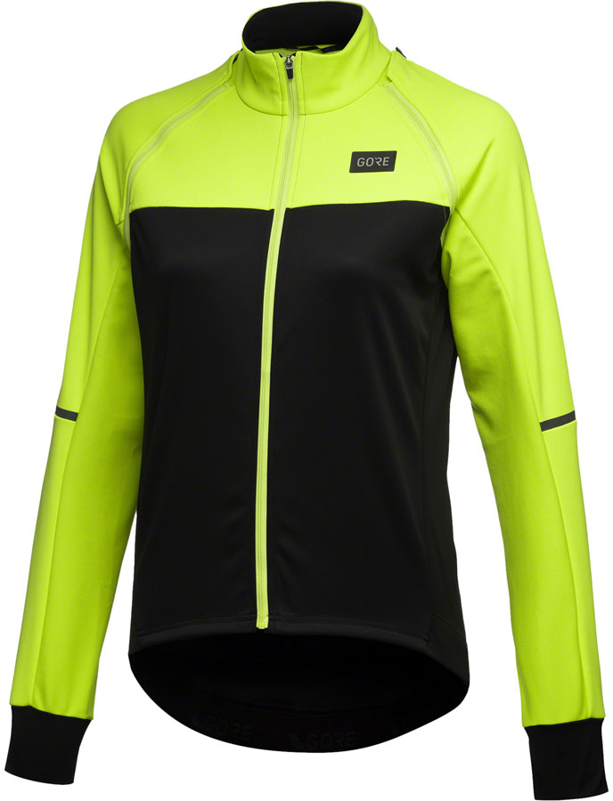 Load image into Gallery viewer, Gorewear Phantom Jacket - Black/Neon Yellow, Women's, Small
