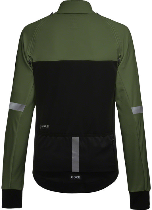 GORE Phantom Jacket - Black/Green, Women's, Medium