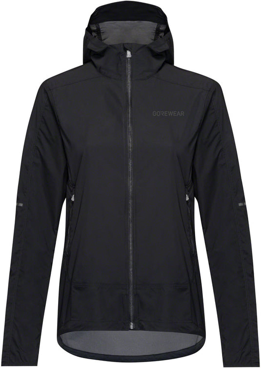 Gorewear-Fernflow-Hooded-Windbreaker-Women's-Jacket-Medium-JCKT2169