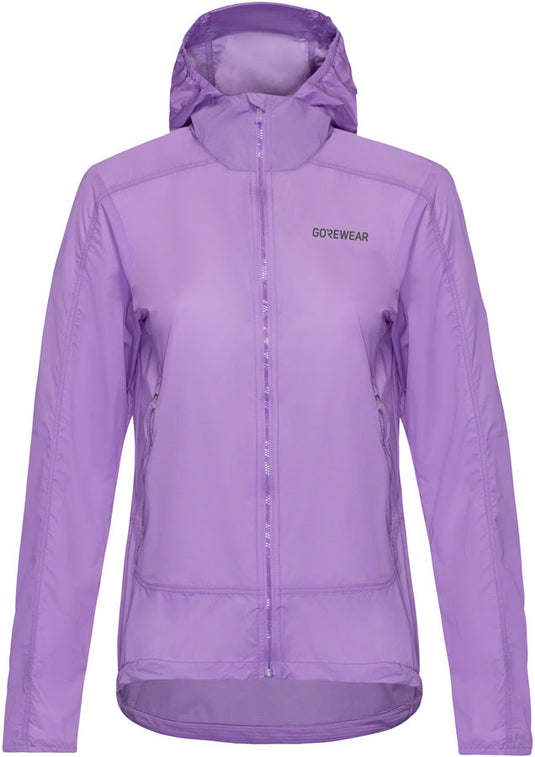 Gorewear-Fernflow-Hooded-Windbreaker-Women's-Jacket-Small-JCKT2164