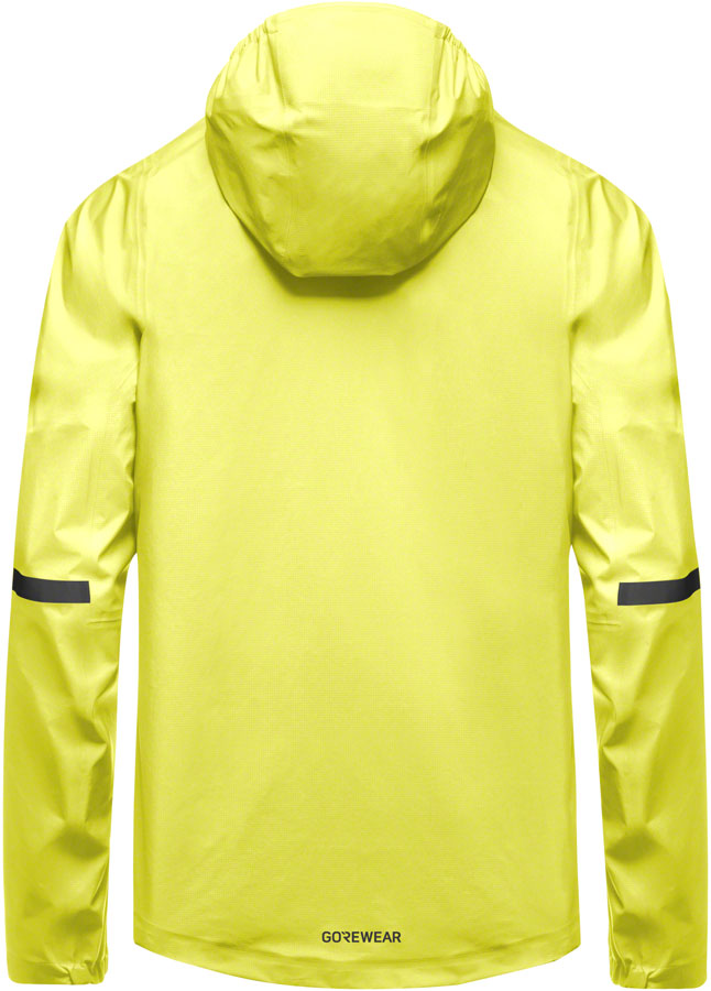 Load image into Gallery viewer, Gorewear Lupra Gore-Tex 2.0 Hooded Jacket - Black/Neon Yellow, Men's, Small
