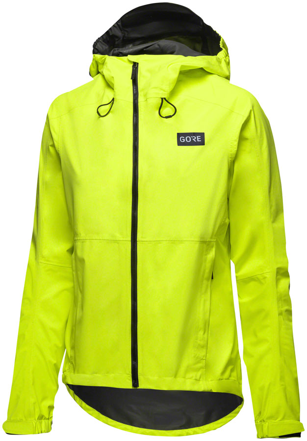 Load image into Gallery viewer, GORE Endure Jacket - Neon Yellow, Large/12-14, Women&#39;s
